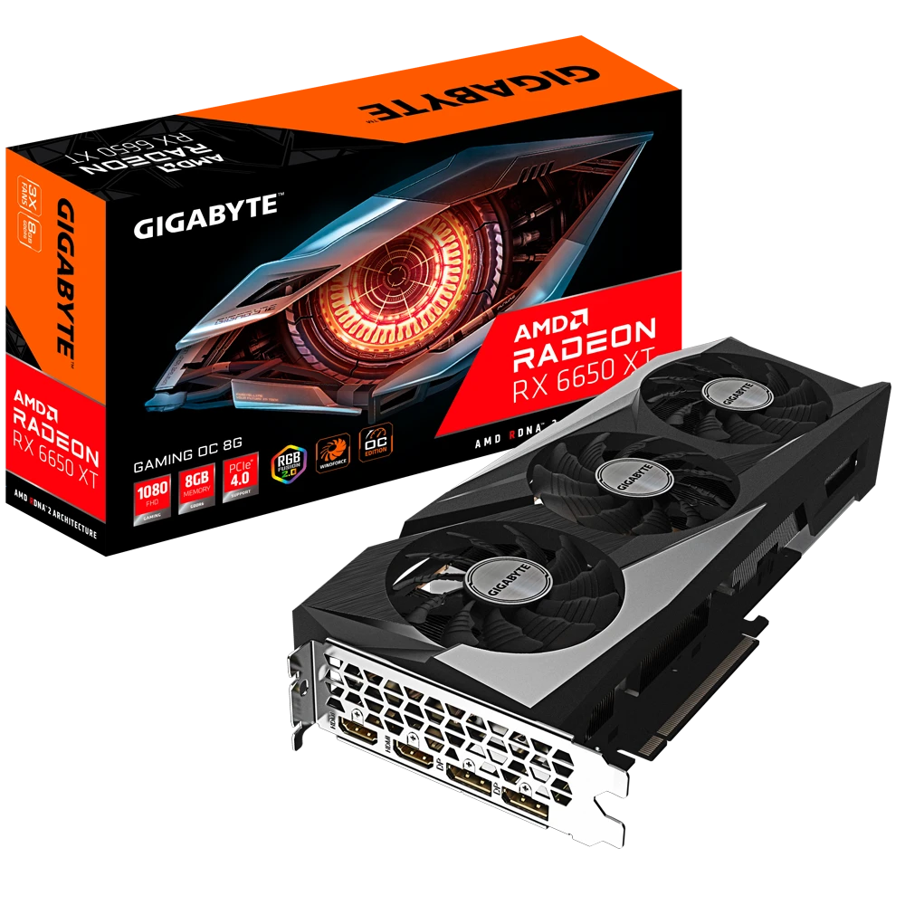 Gigabyte Radeon RX 6650 XT GAMING OC 8G